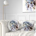 thumbnail image 1 of Designart Blue Marine Seal Watercolor - Contemporary Animal Throw Pillow - 12x20, 1 of 5