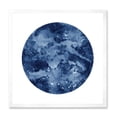 thumbnail image 1 of Designart 'Blue Space Galaxy Circle' Modern Framed Art Print, 1 of 4