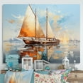 thumbnail image 1 of Designart "Boat Simplicity Regatta I" Boat Wall Decor, 1 of 5