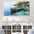 thumbnail image 1 of Designart "Boat at Anchor IV" Coastal Wall Art Prints Set, 1 of 5