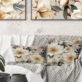 thumbnail image 1 of Designart "Bohemian Beige Poppy Display IV" Floral Printed Throw Pillow, 1 of 5