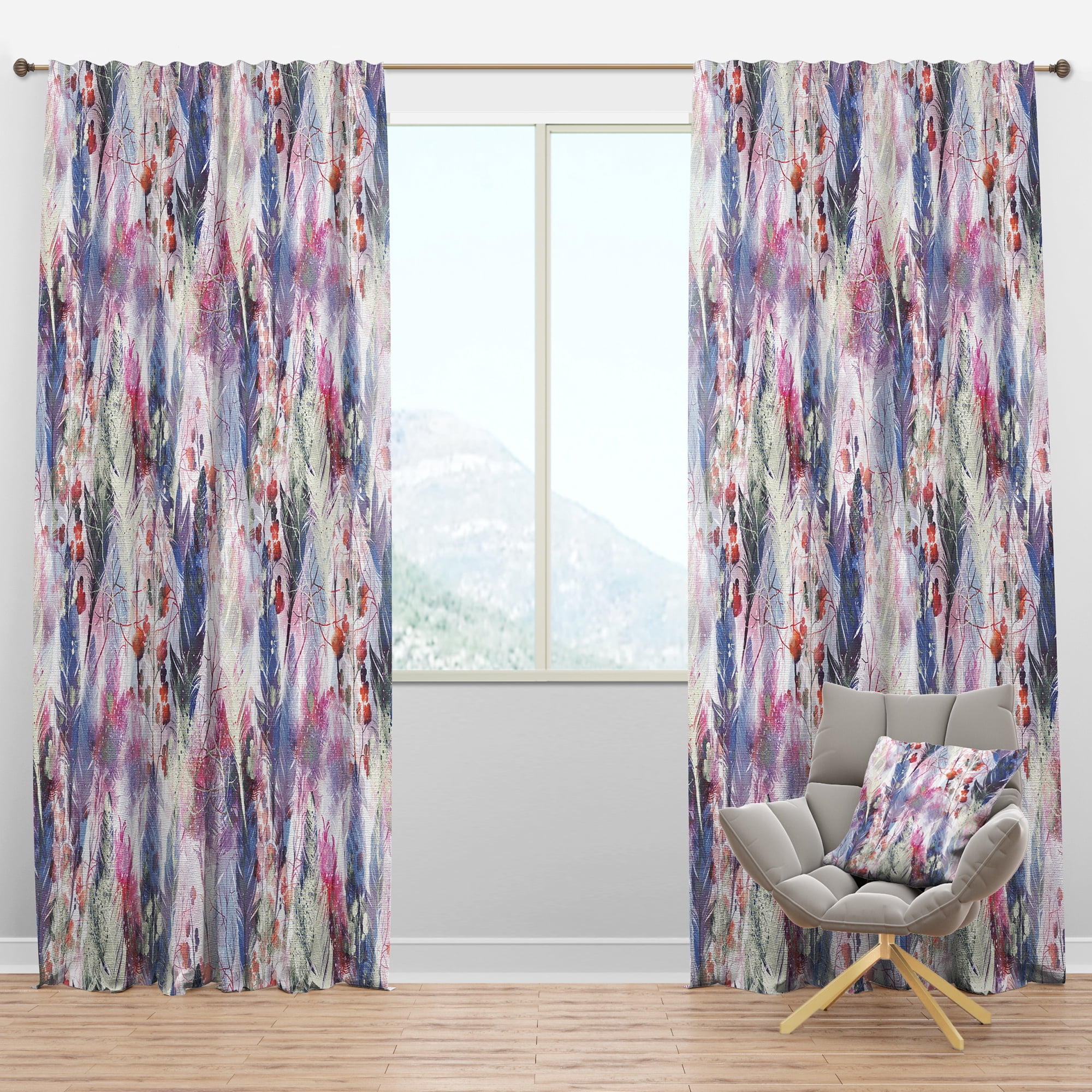 Designart Bohemian Blackout Curtain