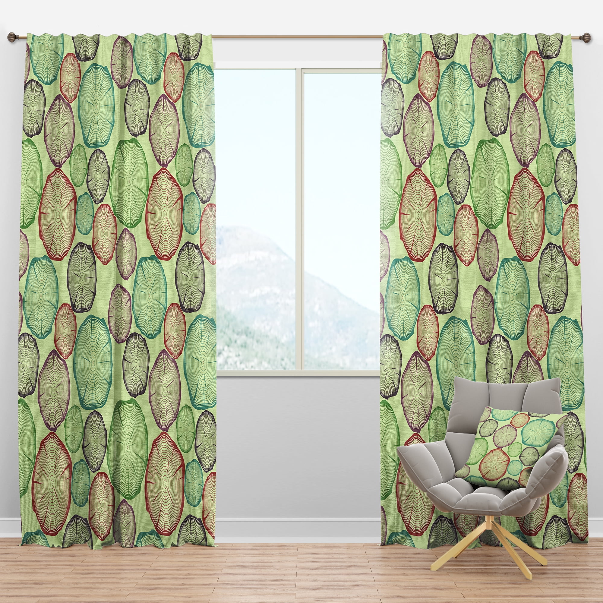 Designart Bohemian Blackout Curtain