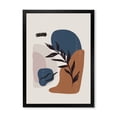 thumbnail image 1 of Designart 'Boho Minimalist Botanical Vintage Print' Modern Framed Art Print, 1 of 4