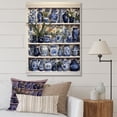 thumbnail image 1 of Designart "Boho Plant Pottery in Blue and White I" Geometric Canvas Wall Art - Bohemian Blue Boho Pottery Bedroom Canvas Wall Art, 1 of 6