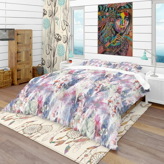 Designart 'Boho Style Magic' Bohemian & Eclectic Duvet Cover Set
