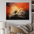thumbnail image 1 of Designart "Bold Fury Unleashed Storm" Landscapes Floater Framed Canvas Print, 1 of 7
