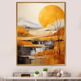 thumbnail image 1 of Designart "Bold horizon Canyon Desert X" Landscape & Nature Floater Framed Canvas Art Print, 1 of 7