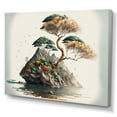 thumbnail image 1 of Designart Bonsai By The Water II Canvas Wall Art, 1 of 5