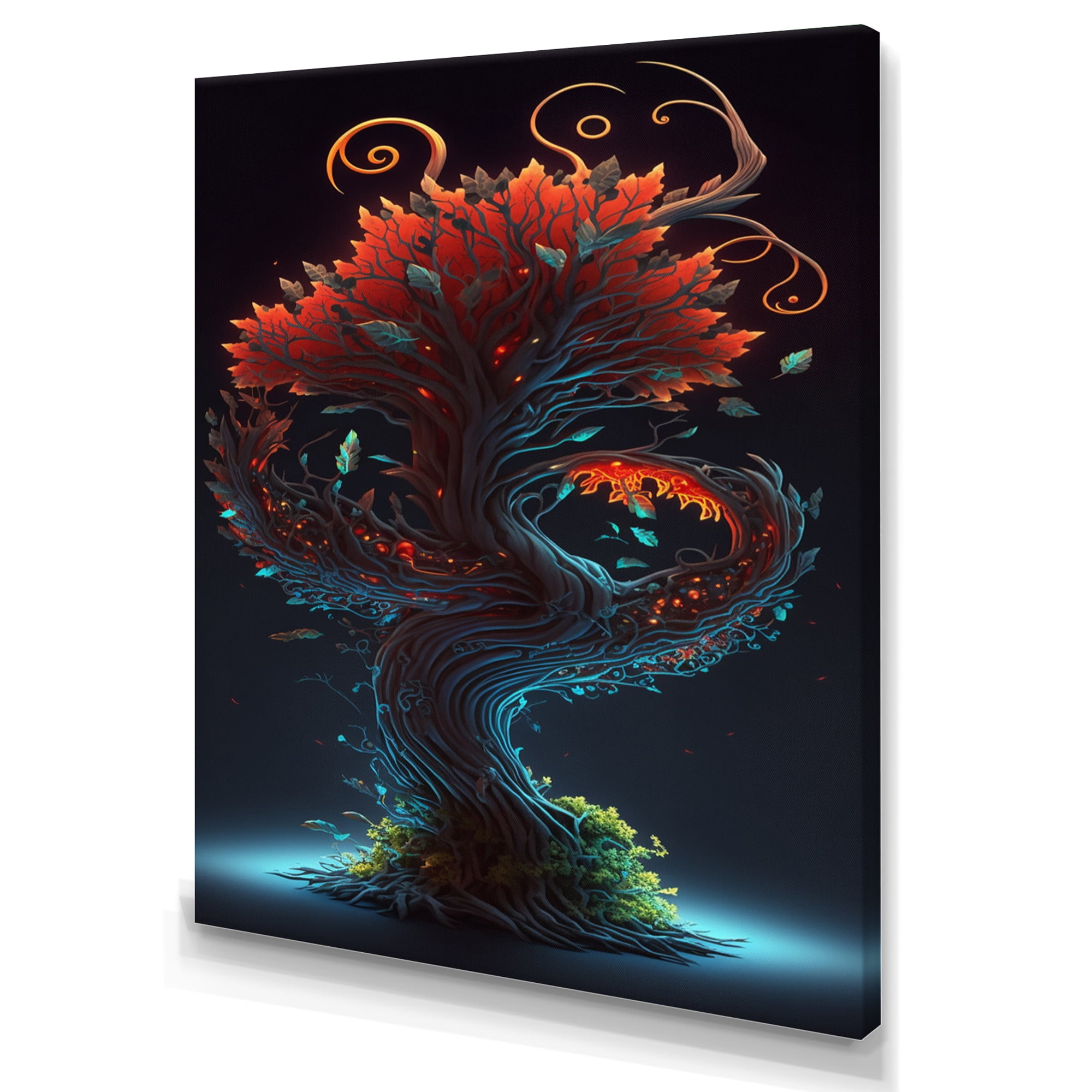 Designart Bonsai Tree I Canvas Wall Art