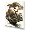 thumbnail image 1 of Designart Bonsai Tree On A Rock II Canvas Wall Art, 1 of 5