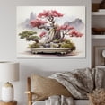 thumbnail image 1 of Designart "Bonsais Wisdom Asian beauty V" Asian Wall Art Print, 1 of 5