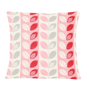 Designart Botanical Retro Design I' Mid-Century Modern Throw Pillow - 12x20