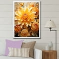 thumbnail image 1 of Designart "Botanical Reverie In Radiant Colors I" Abstract Botanicals Picture Framed Wall Art Living Room, 1 of 5
