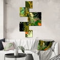 thumbnail image 1 of Designart "Bounties And Blooming Wilderness Blessings II" Coastal Metal Wall Art Set, 1 of 5