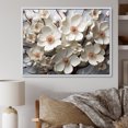 thumbnail image 1 of Designart "Bouquet Of Dogwood Blooms III" Dogwood Floater Framed Wall Decor, 1 of 5