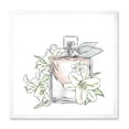 thumbnail image 1 of Designart 'Bouquet of Flowers and Perfume Bottle II' Traditional Framed Art Print, 1 of 4