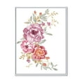 thumbnail image 1 of Designart 'Bouquet of Purple and Pink Flowers III' Farmhouse Framed Canvas Wall Art Print, 1 of 5