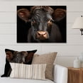 thumbnail image 1 of Designart "Bovine Beauty" Animals Metal Art Print, 1 of 5