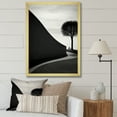thumbnail image 1 of Designart "Bridges Minimalism Scenery I" Bridges Picture Framed Wall Art Living Room, 1 of 5