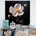 thumbnail image 1 of Designart "Bright Petal Daydreams I" Ranunculus Floater Framed Wall Art Living Room, 1 of 5