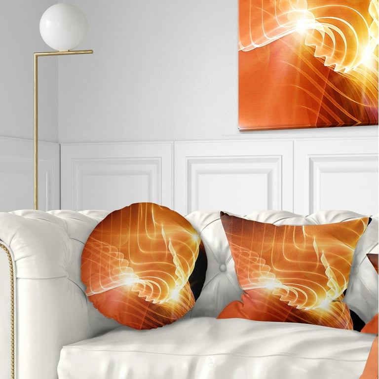 Dark yellow throw pillows clearance