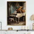 thumbnail image 1 of Designart "Brilliance Of The French Baroque Piano" Music Floater Framed Canvas Prints, 1 of 5