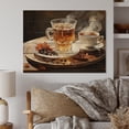 thumbnail image 1 of Designart "Brown Cuban Coffee II" Food & Beverage Print on Natural Pine Wood, 1 of 5