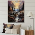 thumbnail image 1 of Designart "Brown Pickup Truck Mountain I" Pickup Truck Wall Art Print, 1 of 5