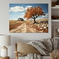 thumbnail image 1 of Designart "Brown Tree Rustic beauty" Landscape Trees Canvas Print, 1 of 5