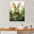 thumbnail image 1 of Designart "Bubbles And Bunnies In The Bathroom IV" Bathroom Wall Art Prints, 1 of 7