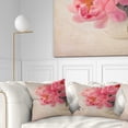 thumbnail image 1 of Designart Bunch of Colorful Peony Flowers - Floral Throw Pillow - 16x16, 1 of 5