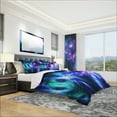 thumbnail image 1 of Designart 'Bursts of Light' Modern & Contemporary Duvet Cover Set, 1 of 4