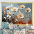 thumbnail image 1 of Designart "Buttercups In Cozy Warm Hues" Buttercups Picture Framed Wall Decor, 1 of 5