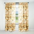 thumbnail image 1 of Designart "Cactus Mirage III" Cactus Room Darkening Curtain Panel, 1 of 6