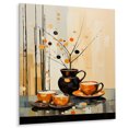 thumbnail image 1 of Designart "Cafe Points Coffee Tea painting II" Food & Beverage Metal Wall Art Prints, 1 of 1