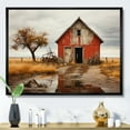 thumbnail image 1 of Designart "Canada Rural beauty II" Farmhouse Floater Framed Wall Decor, 1 of 7
