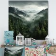 thumbnail image 1 of Designart "Canadian Mystic Wilderness: Pine Forest" Forest Canvas Prints, 1 of 7