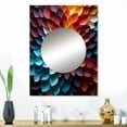 thumbnail image 1 of Designart "Canvas Of Azure And Sunshine Souls" Dream Catcher Mirror Wall Decor - Traditional Blue Spiritual Hallway Wall Mirror Art - 32" x 24" Inch, 1 of 5