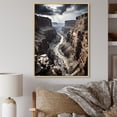 thumbnail image 1 of Designart "Canyon Photo Silent I" Landscape & Nature Floater Framed Wall Art Print, 1 of 7