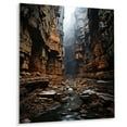 thumbnail image 1 of Designart "Canyon Photography magic Erosion" Landscape & Nature Metal Wall Decor, 1 of 1