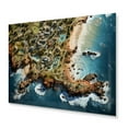 thumbnail image 1 of Designart "Cape Clifton Beaches" Landscapes Metal Art Living Room, 1 of 5