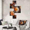 thumbnail image 1 of Designart "Captivating Abstract Forms II" Abstract Living Room Set, 1 of 5