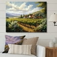 thumbnail image 1 of Designart "Captivating Vineyard Scenery I" Vineyard Canvas Art Print, 1 of 7