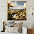 thumbnail image 1 of Designart "Captivating Vineyard Scenery III" Vineyard Floater Framed Canvas Wall Art, 1 of 5