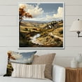 thumbnail image 1 of Designart "Captivating Vineyard Scenery III" Vineyard Floater Framed Canvas Wall Art, 1 of 5