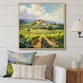 thumbnail image 1 of Designart "Captivating Vineyard Scenery IV" Vineyard Floater Framed Canvas Wall Art, 1 of 5
