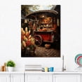 thumbnail image 1 of Designart "Carnival Popcorn Brown and Yellow Extravaganza I" Food & Beverage Canvas Wall Art - Traditional Yellow Popcorn Entryway Wall Art Print, 1 of 6