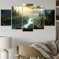 thumbnail image 1 of Designart "Castle from a Fairytale II" Castles Metal Wall Decor Set, 1 of 5