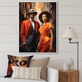 thumbnail image 1 of Designart "Celebrating the Harlem Renaissance II" Harlem Renaissance Floater Framed Canvas Print, 1 of 7